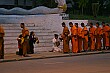 Watching monks collect food on the street in the early morning in Luang Prabang was a real highlight; Laos
