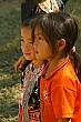 These two girls were certainly not shy, and posed happily for the cameras.