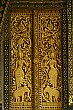 Intricate carvings adorn the doorways of this temple.