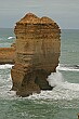 These limestone formations are carved by years of tidal action and wind.