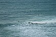 We watched these incredibly talented surfers get in a few practice runs before evening fell.