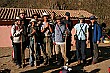 The Inca Trail trekking group, before setting off, looking clean and fragrant.